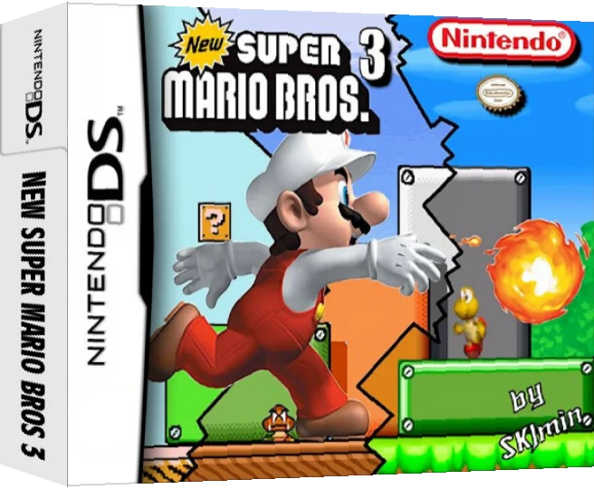 New Super Mario Bros III — box-3D (US)