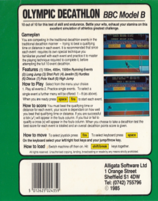 Olympic Decathlon — box-2D-back (EU)