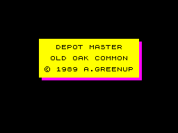 Depot Master Old Oak Common — sstitle (WOR)