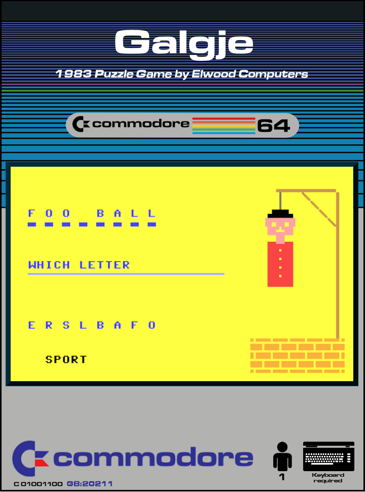 Galgje box art
