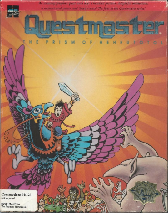 Questmaster 1 - The Prism of Heheutotol box art