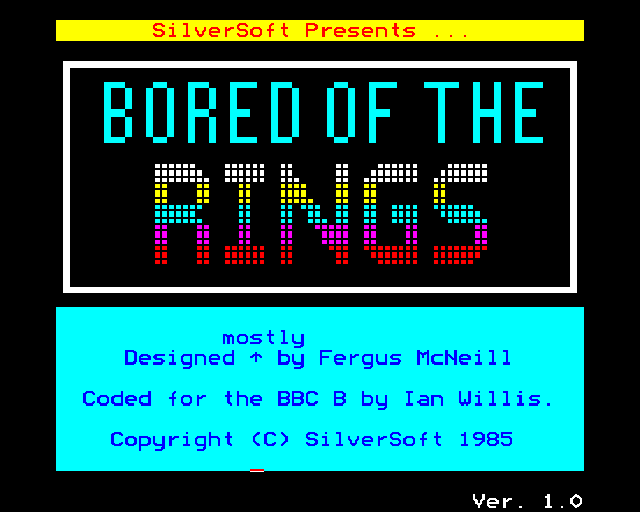 Bored Of The Rings — sstitle (EU)
