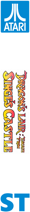 Dragon's Lair - Escape From Singe's Castle — box-2D-side (EU)