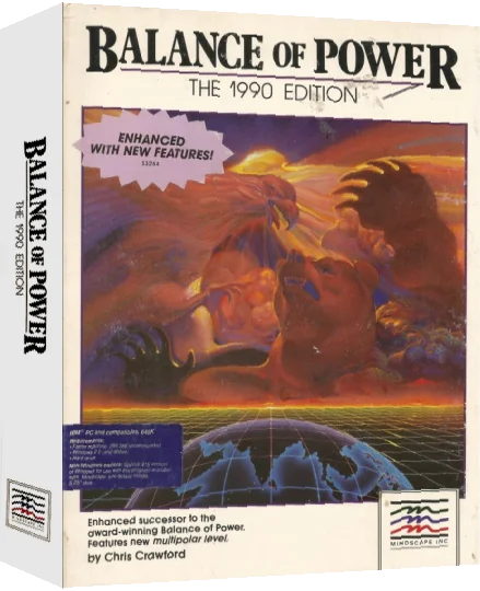 Balance of Power - The 1990 Edition — box-3D (US)