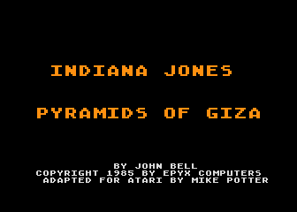 Indiana Jones - Pyramids Of Giza — sstitle (WOR)