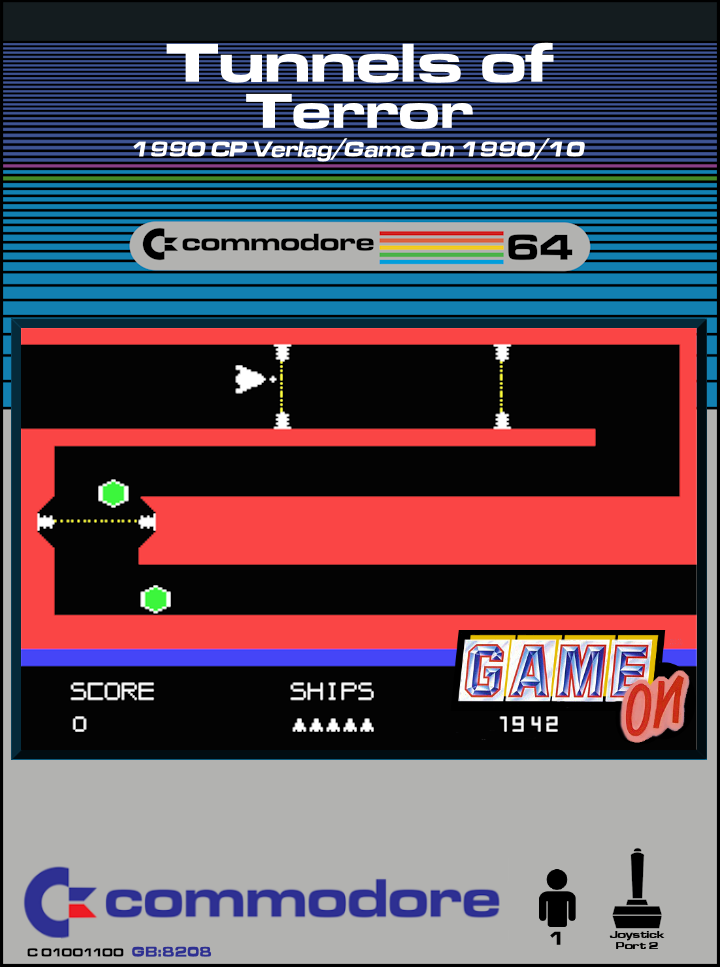 Tunnels of Terror box art