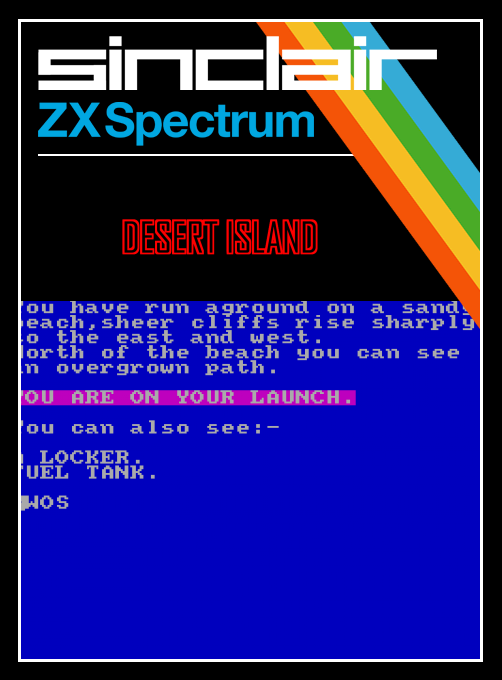 Desert Island box art