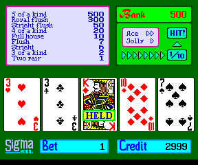 Sigma Poker 2000 — ss (WOR)