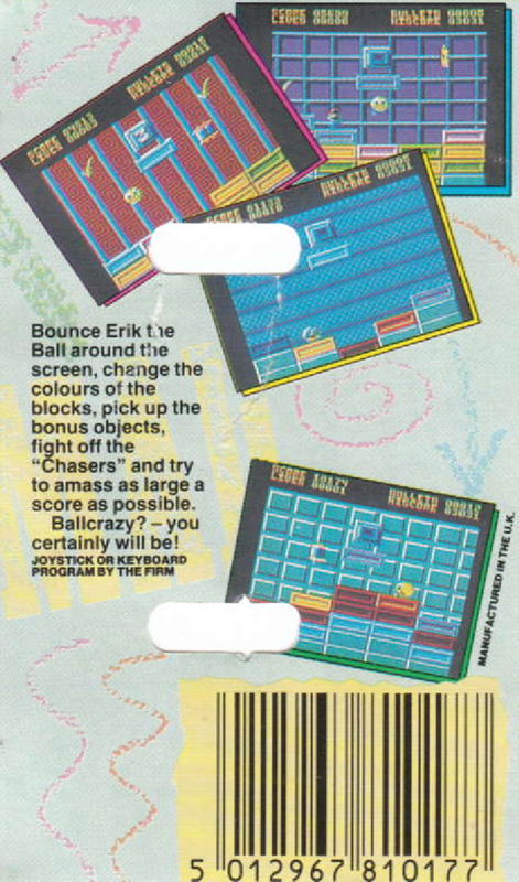 Ball Crazy — box-2D-back (EU)