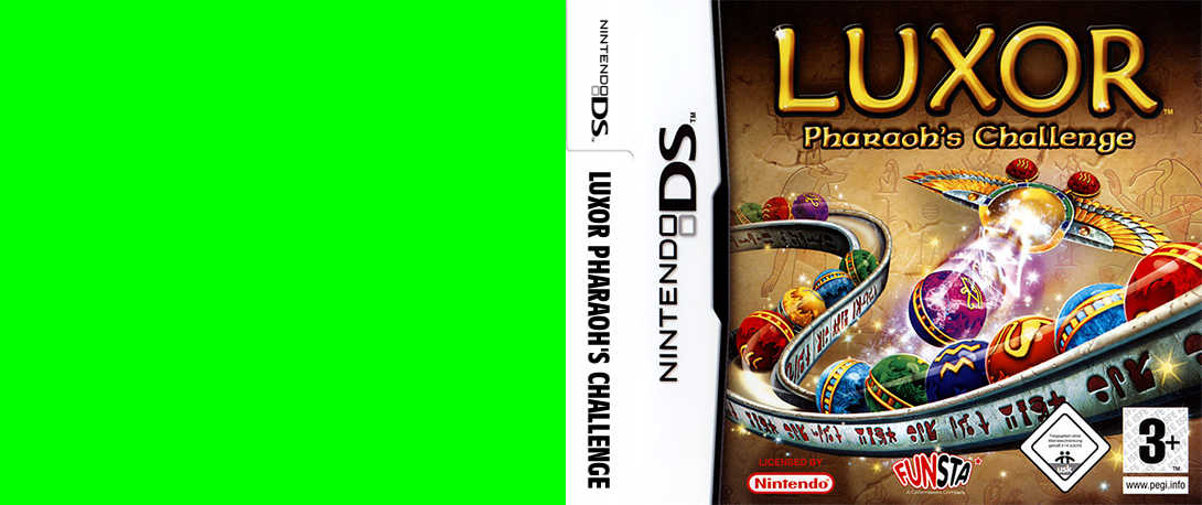 Luxor - Pharaoh's Challenge — box-texture (EU)
