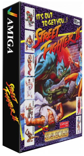 Street Fighter II - The World Warrior — box-3D (EU)