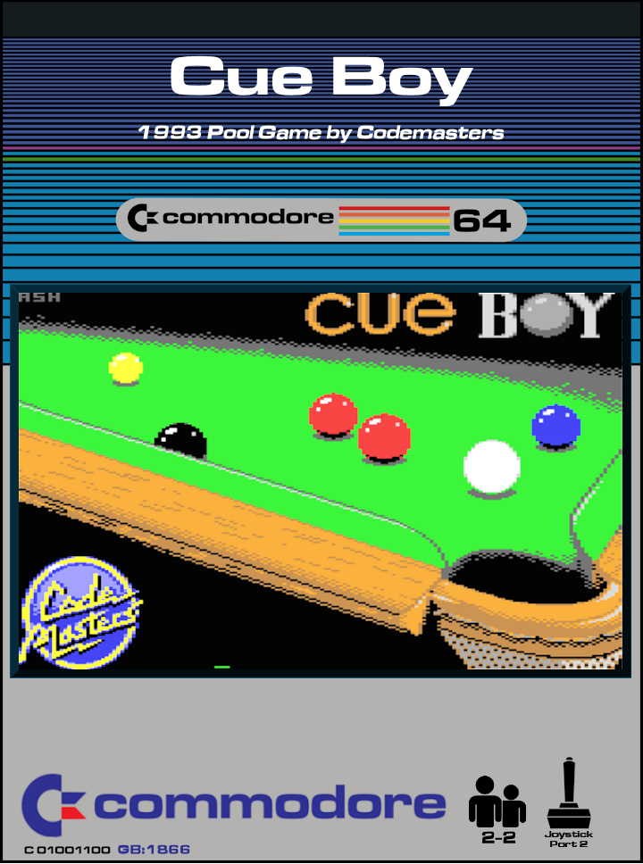 Cue Boy box art