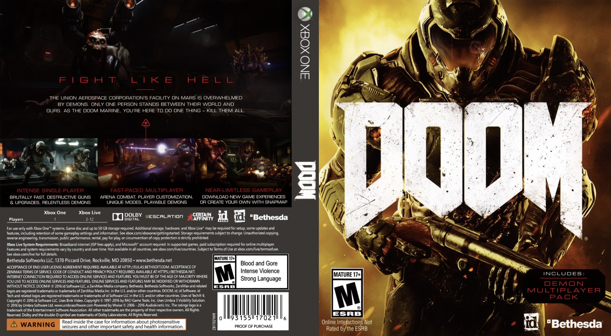 DOOM — box-texture (US)