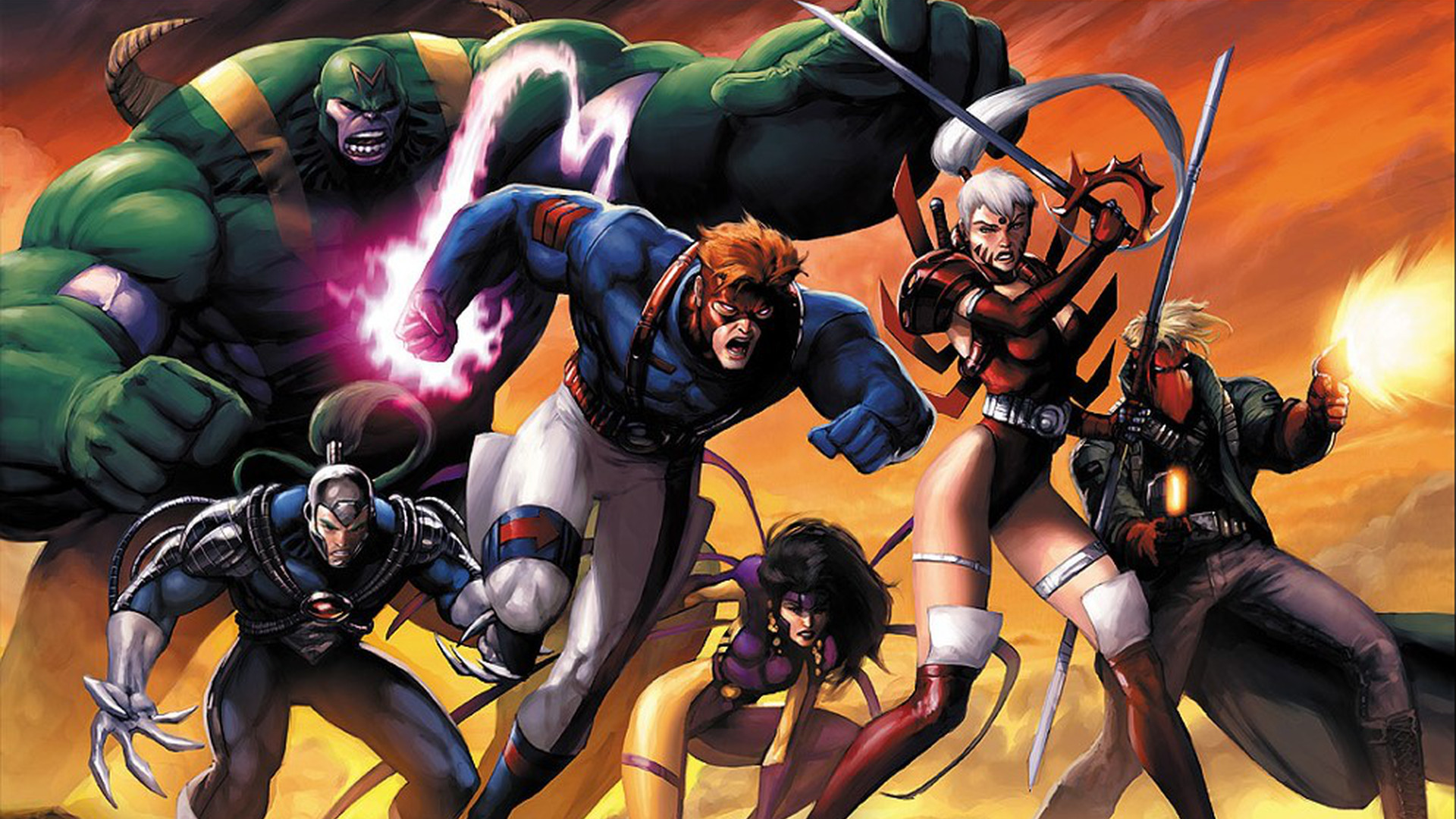 Jim Lee's Wildc.a.t.s - Covert-action-teams — fanart