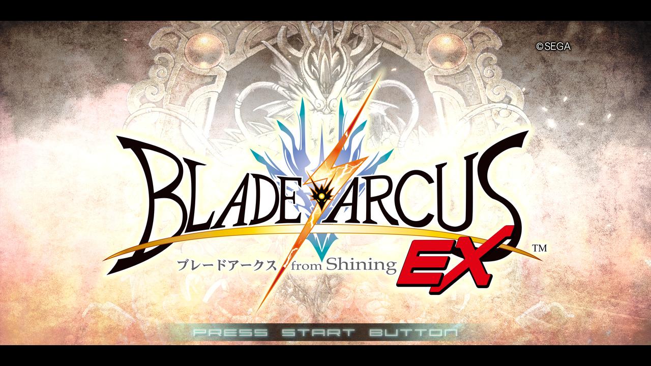 Blade Arcus from Shining EX — sstitle (WOR)