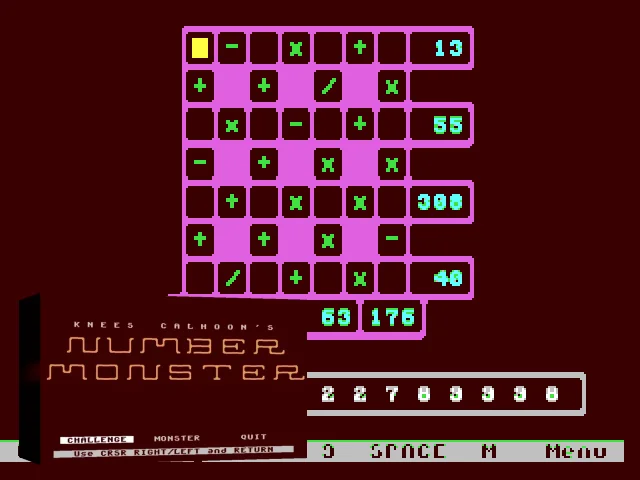 Number Monster — mixrbv2 (WOR)