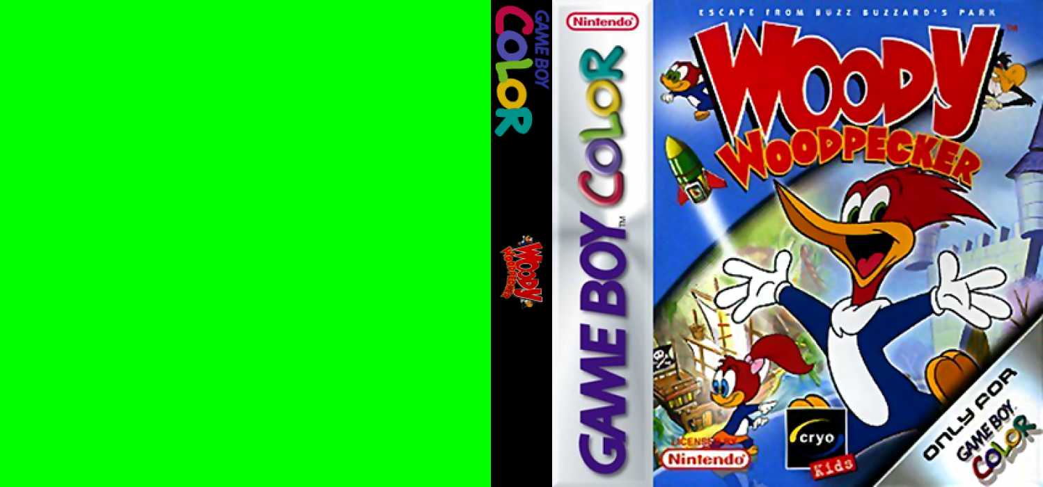 Woody Woodpecker — box-texture (EU)
