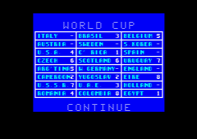 Kick Off World Cup Edition — ss (EU)