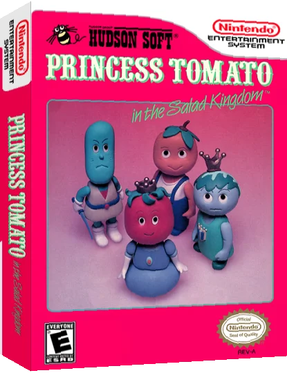 Princess Tomato in the Salad Kingdom — box-3D (US)