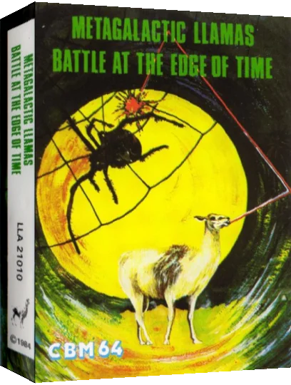 Metagalactic Llamas : Battle at the Edge of Time — box-3D (EU)
