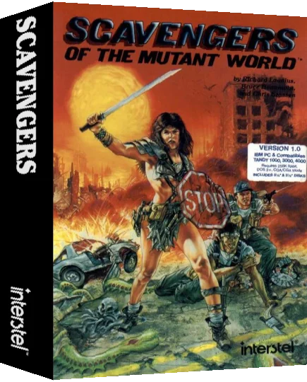 Scavengers Of The Mutant World — box-3D (US)
