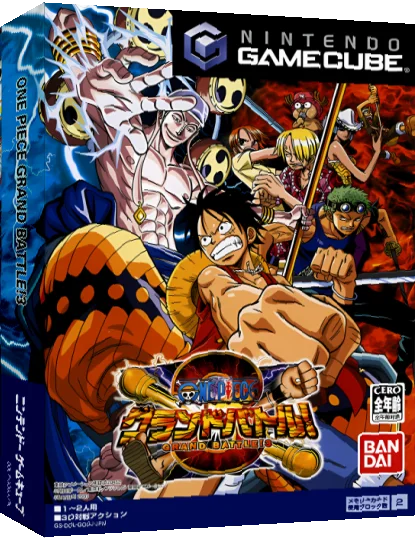 One Piece - Grand Battle! 3 — box-3D (JP)
