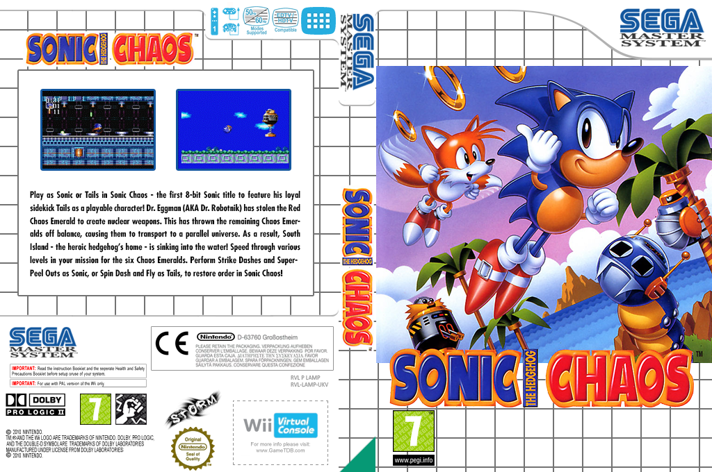 Sonic Chaos — box-texture (EU)