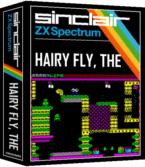 The Hairy Fly — box-3D (SS)
