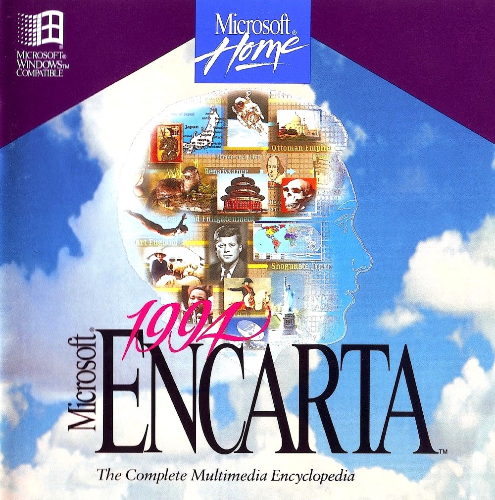 Microsoft Encarta '94 box art