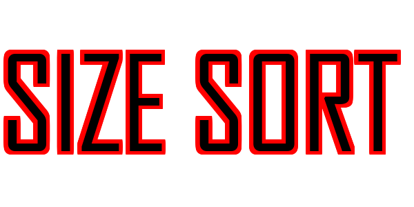 Size Sort — wheel-hd (SS)