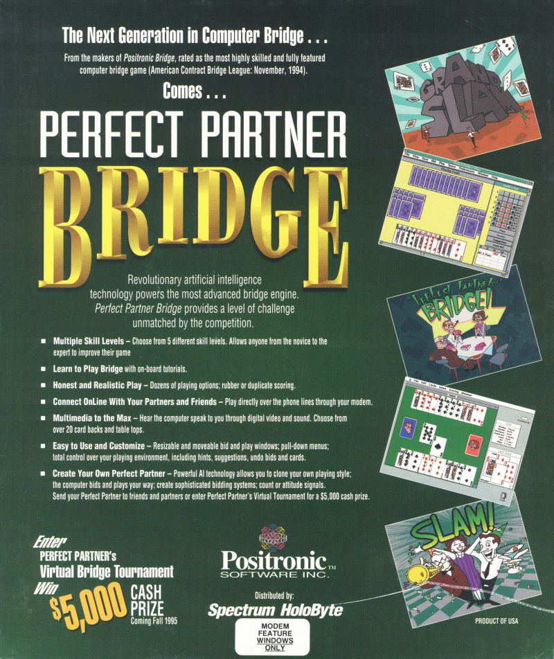 Perfect Partner Bridge — box-2D-back (US)