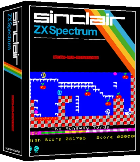 Manic Miner - Eugene - Lord of the Bathroom — box-3D (SS)