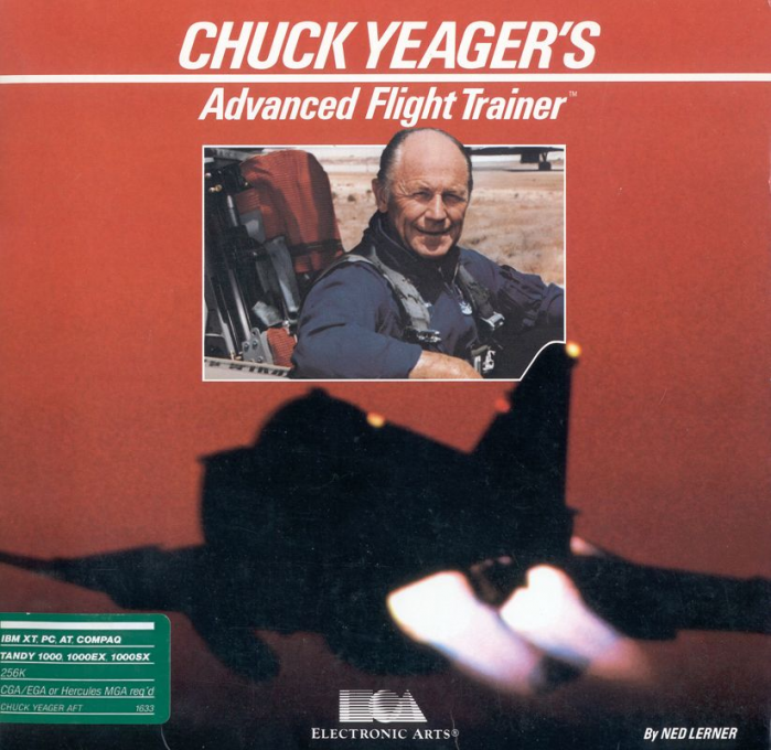 Chuck Yeager's Advanced Flight Trainer box art