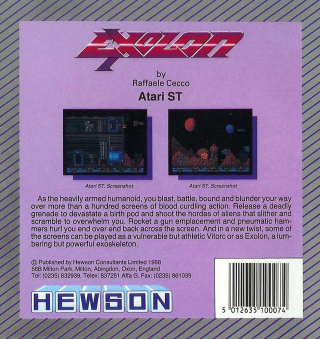 Exolon — box-2D-back (EU)