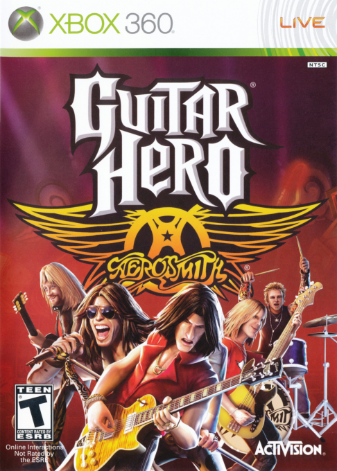 Guitar Hero - Aerosmith box art