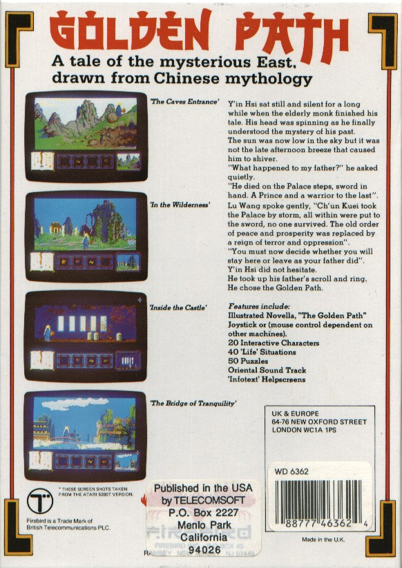 Golden Path — box-2D-back (WOR)