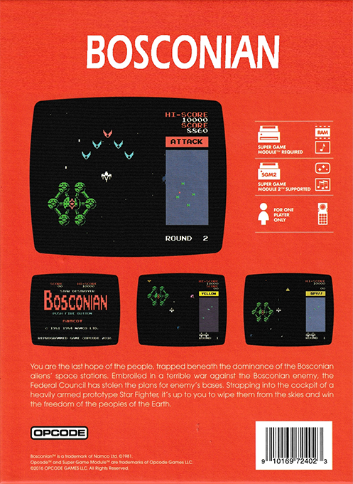 Bosconian — box-2D-back (US)