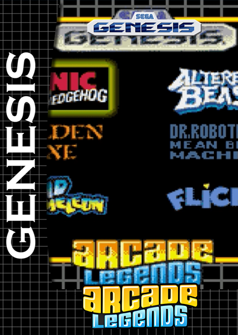 Arcade Legends Sega Mega Drive — box-2D (SS)