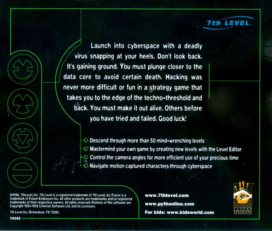 Tracer — box-2D-back (US)