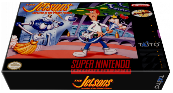 Jetsons - Invasion Of The Planet Pirates, The — box-3D (US)