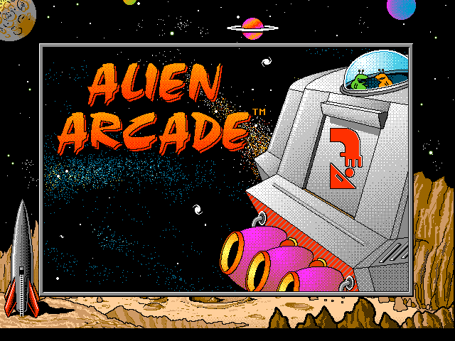 Alien Arcade — sstitle (WOR)