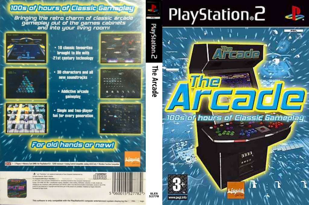 Arcade, The — box-texture (EU)