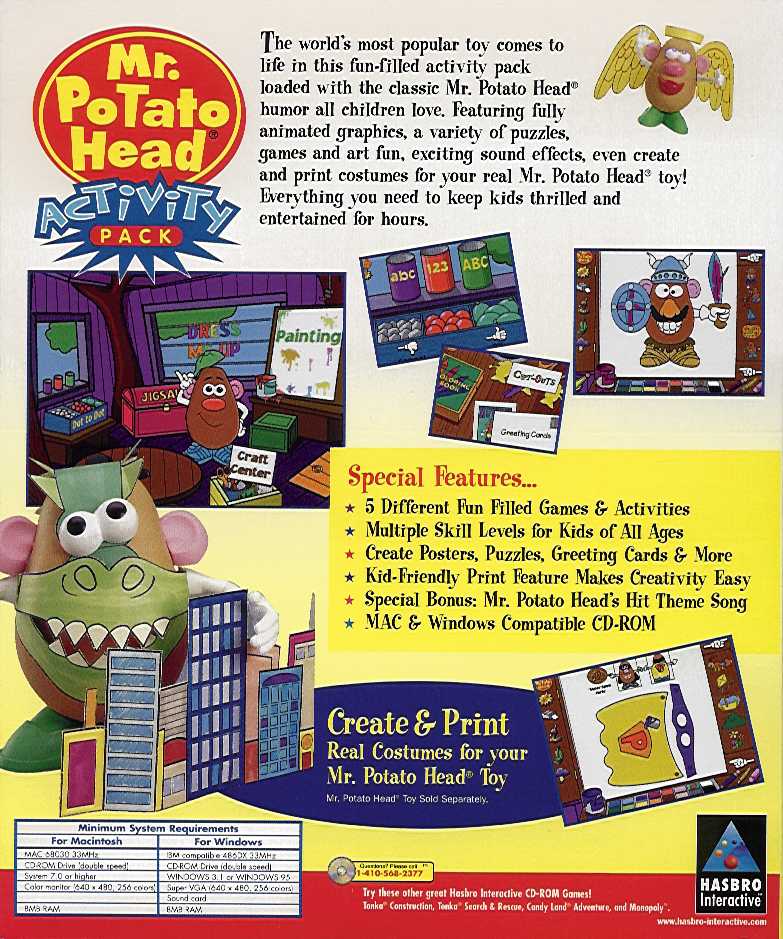 Mr. Potato Head Activity Pack — box-2D-back (WOR)