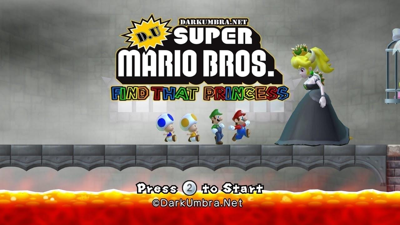 DU Super Mario Bros - Find That Princess — sstitle (WOR)