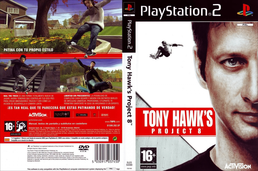 Tony Hawk's Project 8 — box-texture (SP)