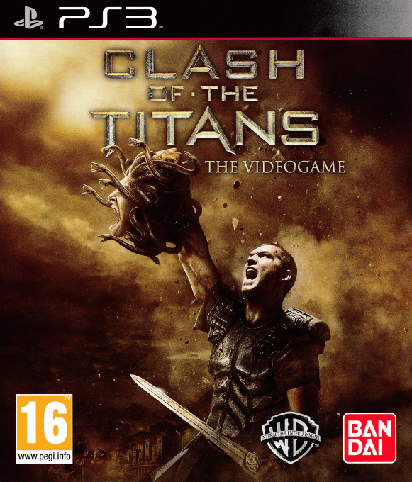 Clash of the Titans - The Videogame — box-2D (EU)