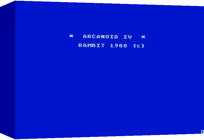 Arcanoid IV — box-3D (WOR)