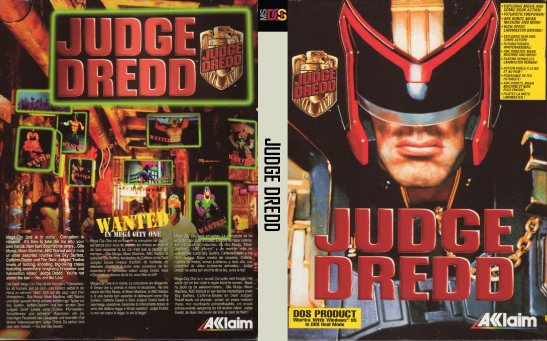 Judge Dredd — box-texture (EU)