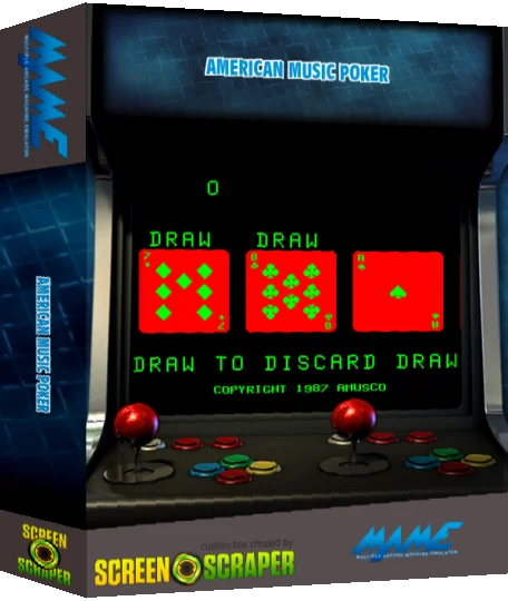 American Music Poker — box-3D (SS)