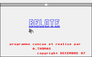 Belote — sstitle (WOR)